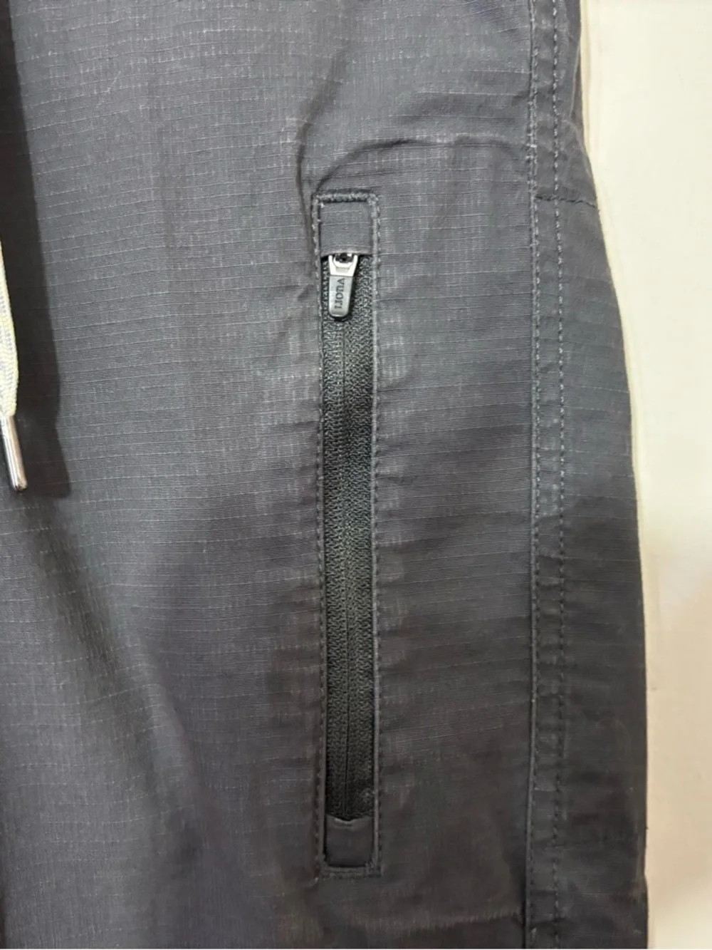 Vuori Ripstop Pants Womens Gray Jogger Hiking Travel Size Small S Drawstring - Picture 5 of 11